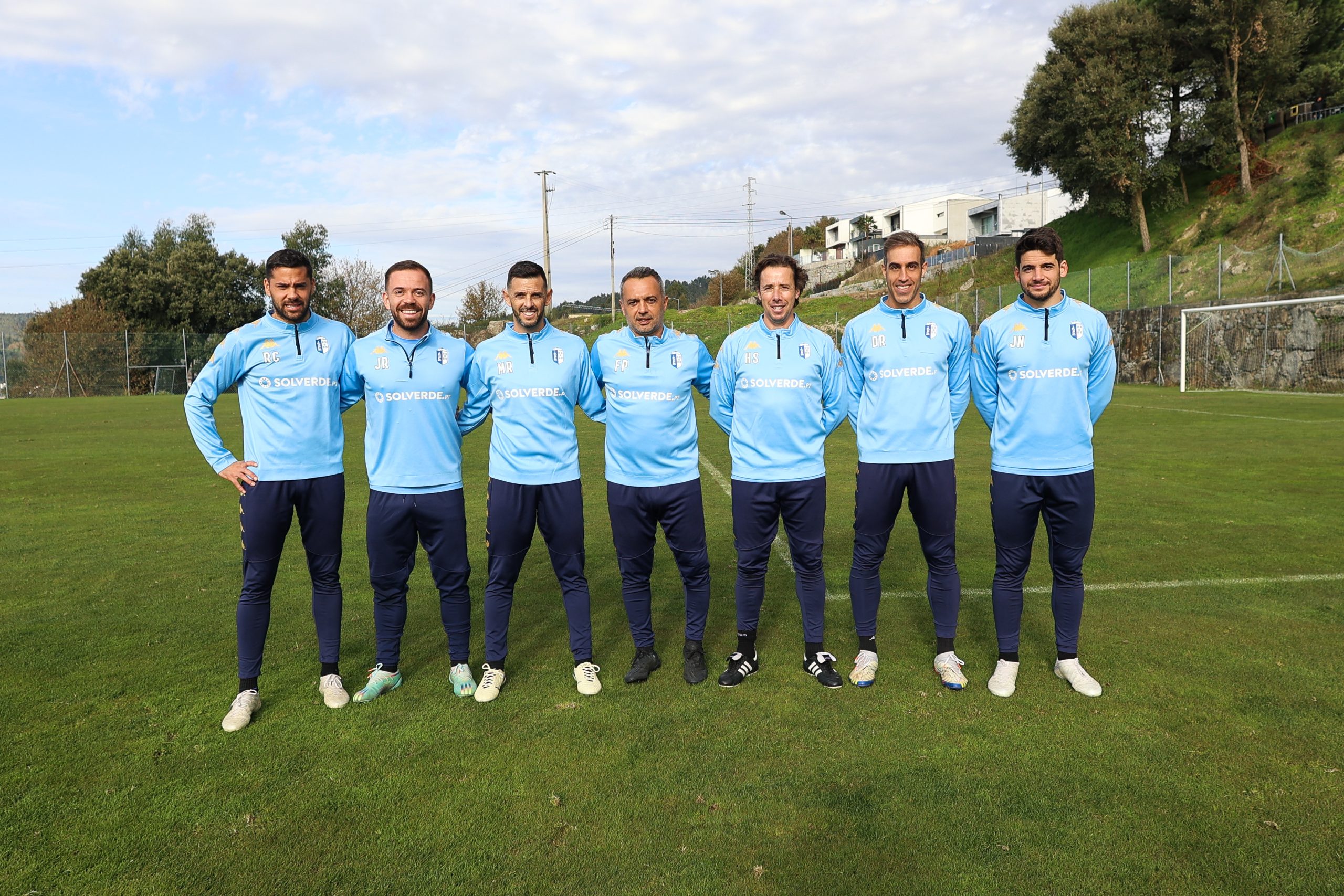 Hélder Sousa e Miguel Romão na equipa técnica